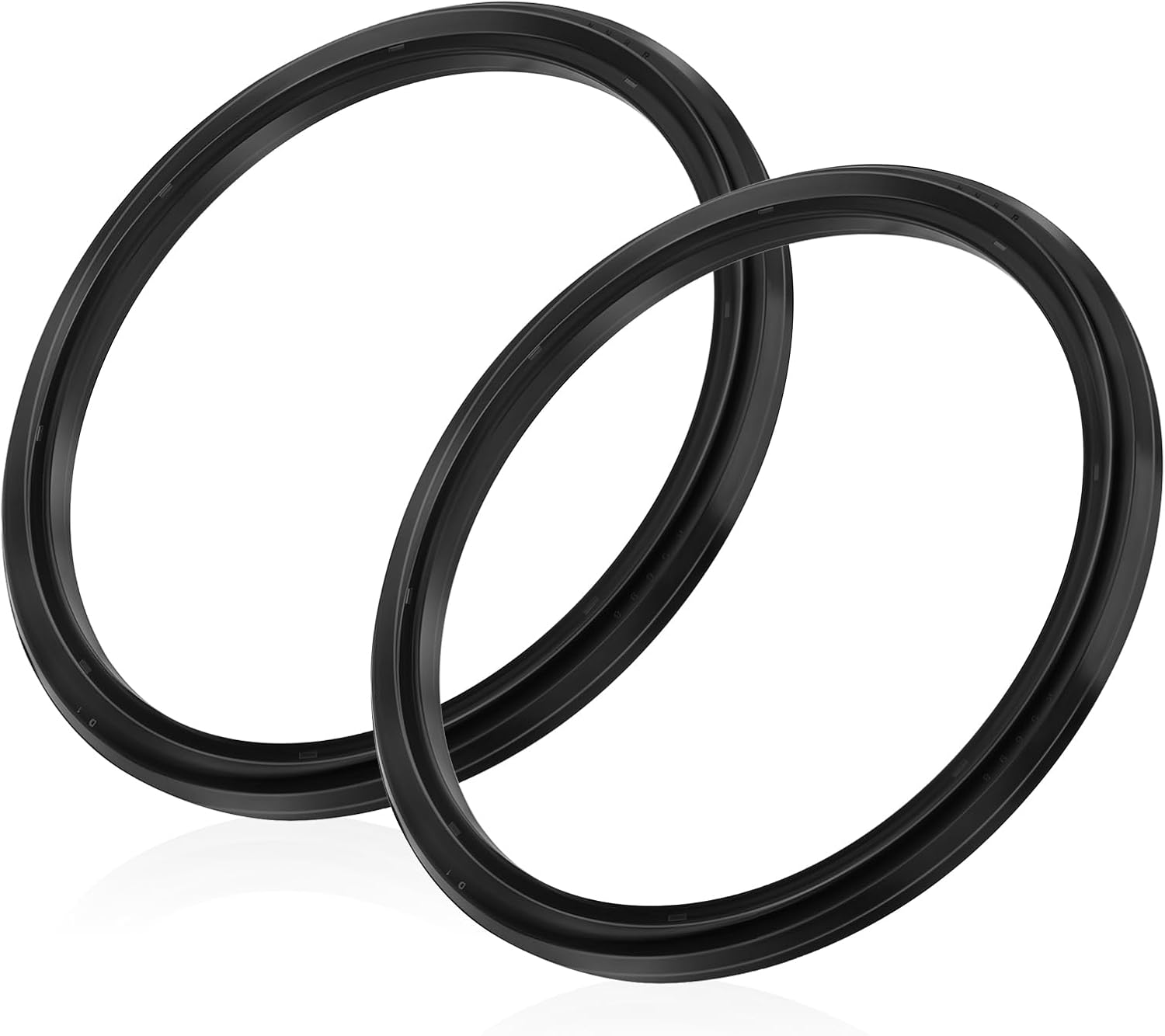 M MATI 2PCS Front/Rear Brake Drum Seal for Kawasaki Mule 4000 4010 4x4 KAF620 2009-2024 Mule 3000 3010 3020 KAF620 2001-2008 Mule 3010 4010 Diese-l 4x4 KAF950 Mule 2510 Diese-l KAF950 2002 92093-1543