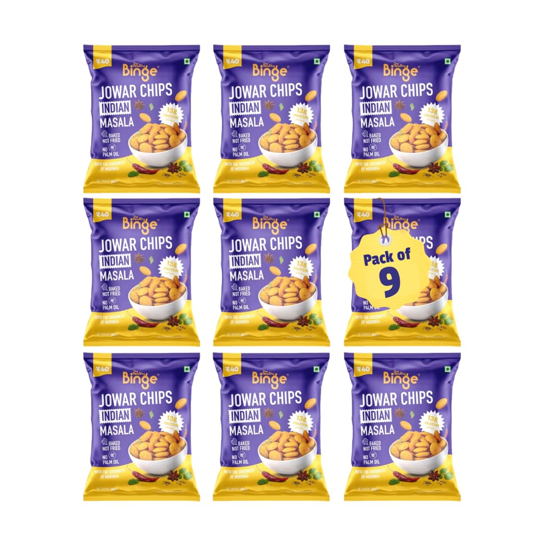 40 g (Pack of 9)