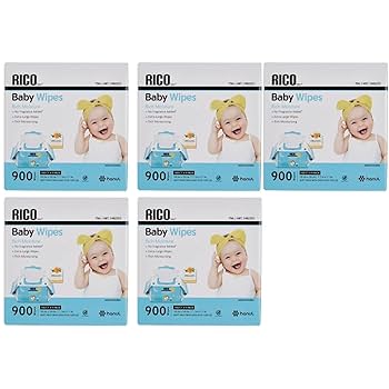 ２箱RICO赤ちゃん用おしりふき900枚 Amazon.co.jp: コストコ RICO 赤ちゃん用 おしりふき 900枚 無