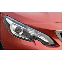 Car Headlight Cover Compatible for Peugeot 2008 2014-2018 Plastic Transparent Headlamp Lens Lampshade Shell Replace The Original Glass