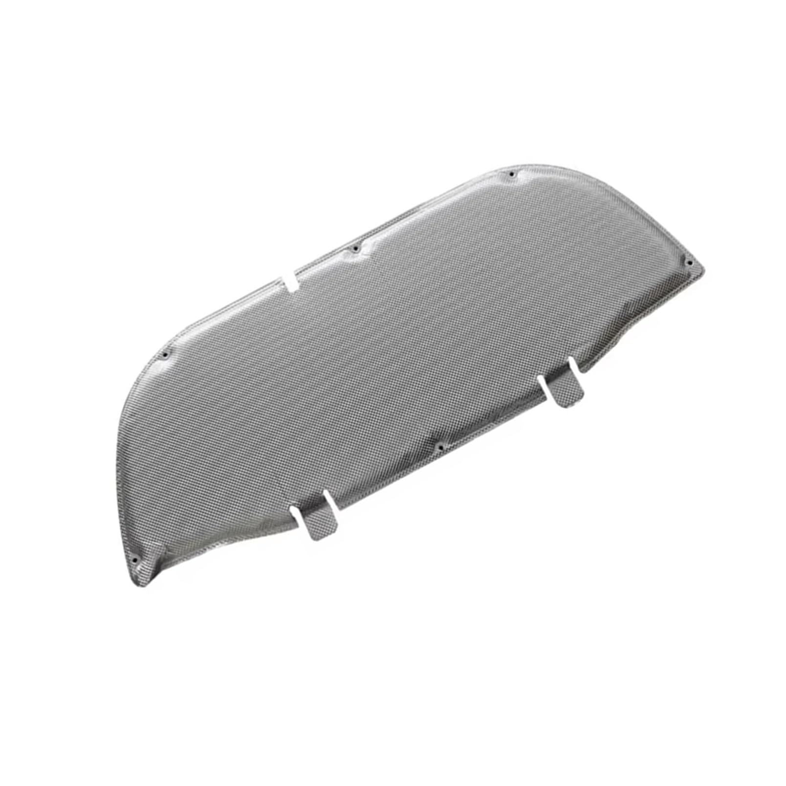 Khofvsxwd Silver Compatible With Toyota For Corolla For Cross 2020 2021 2022 2023 2024 Front Engine Hood Insulation Cotton Pad Front Engine Bonnet Sound Heat Mat Bonnet Mat(Silver)