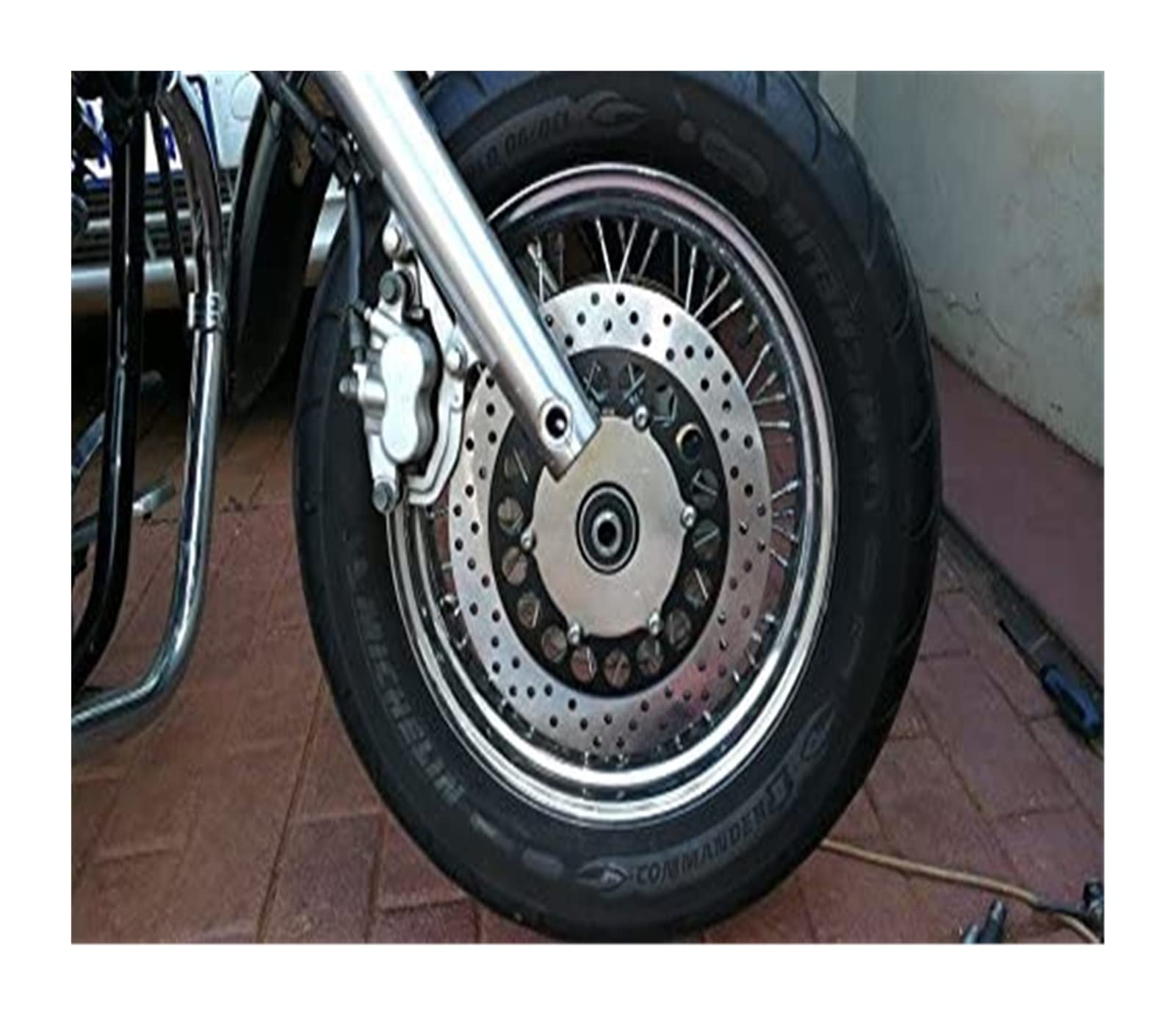 Jeu De 2 Mâchoires De Frein Arrière Pour Yamaha XVS 650 A Classic (1998-2007) - Qualité Générique, Neuf