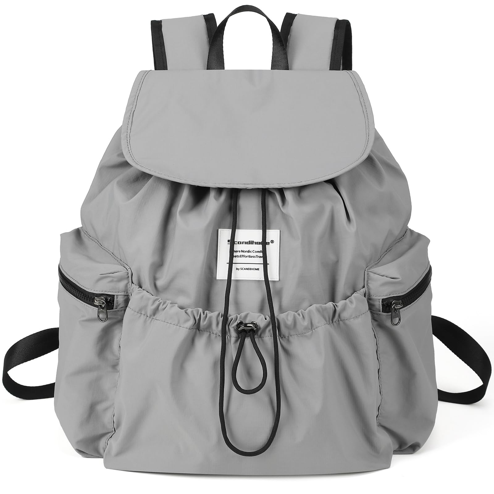 SEPWIK Travel Backpack Lightweight Carry on Backpack Waterproof College School Rucksack Bag Fits 15.6 Inch Laptop Backpack Casual Daypack for Men Women
