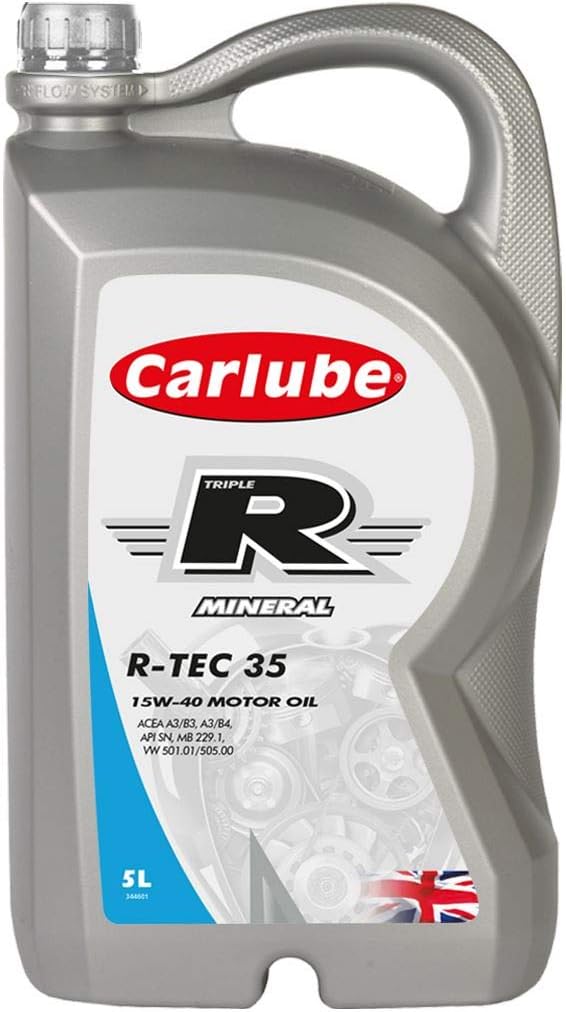 Carlube Triple R 15W40 Mineral Car Motor Engine Oil 5L Amazon.co.uk