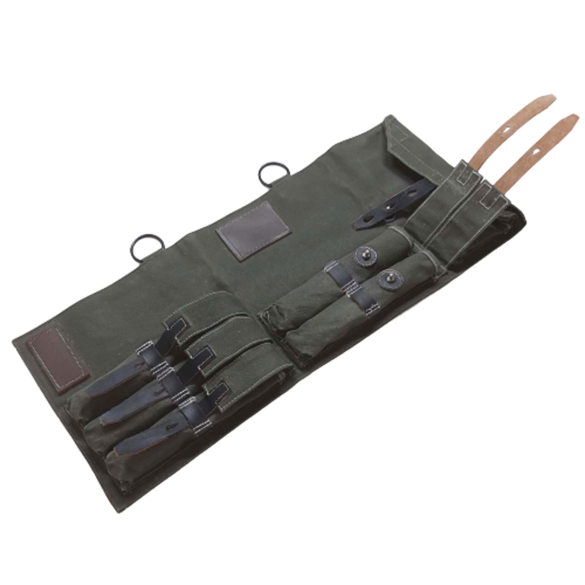 warreplica German WWII MP 40/MP40 SMG Canvas & Leather Carry Case, MP40 Schmeisser