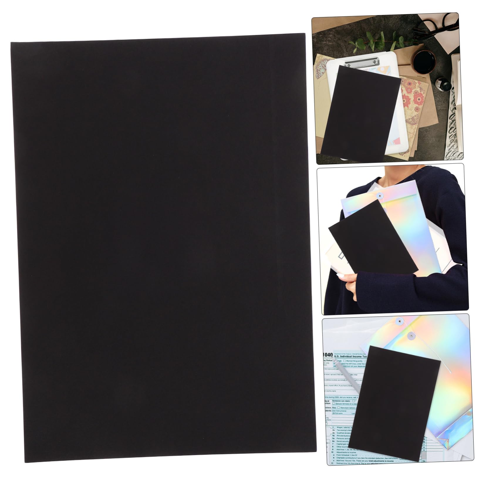 A4 Dokumentenbindungshüllen 100 Blatt aus Papier für Büro und Zuhause