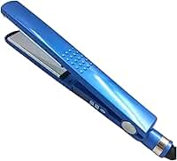 GONZALUX - Chapinha Profissional Aestary Pro Nano Titanium cor Azul Placas Cerâmicas Autênticas 450°C Cabo Rotativo 360° Bivolt 110/220V Display LED Selo Inmetro Ideal Progressiva Alisamento,Cabo 2 m.