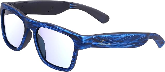 OhO sunshine Water Resistant Audio Sunglasses,Fashionable Bluetooth Sunglasses to Listen Music and Make Phone Calls,UV400 Polarized Lens