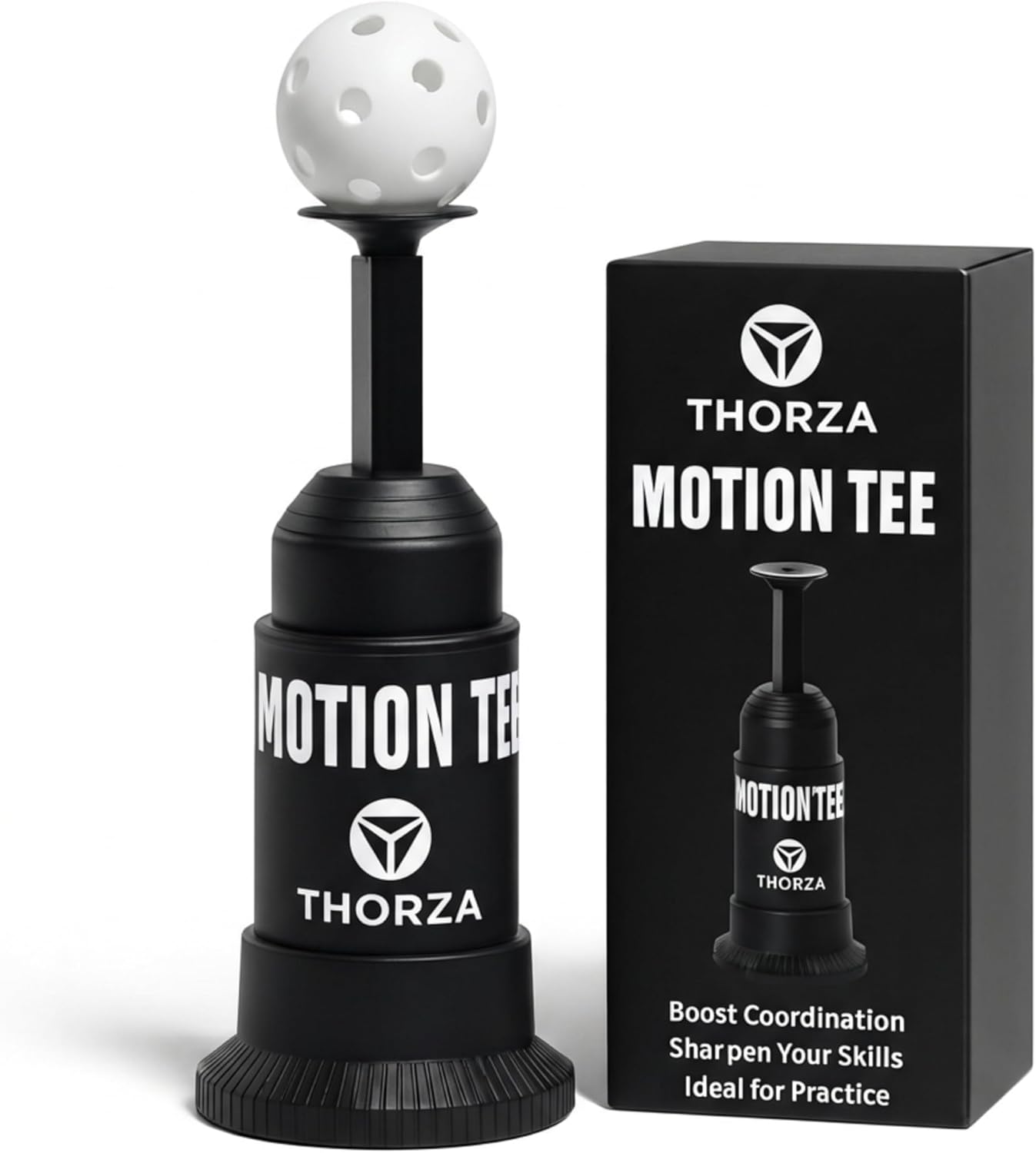 Thorza Motion Tee – Solo Baseball Training System for Swing & Hand-Eye Coordination