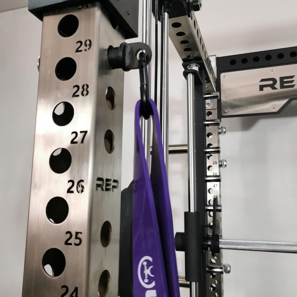 Accesorios de jaula de potencia, accesorios para rack, equipo de gimnasio en casa resistente para jaulas de potencia de tubo con agujero, se adapta perfectamente