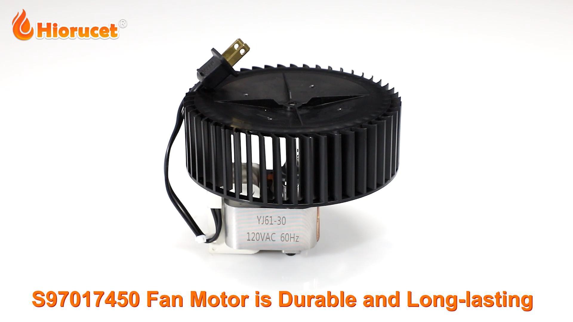 Image of 771-A Motor, S97017450 Bathroom Exhaust Fan Motor for Nutone Broan Model 771-A, 771A, 771, Replacement Parts for Broan 99080599 Exhaust Fan Motor, 99020278 Blower Wheel, 120V, 1.5A, 70CFM, 3000 RPM.