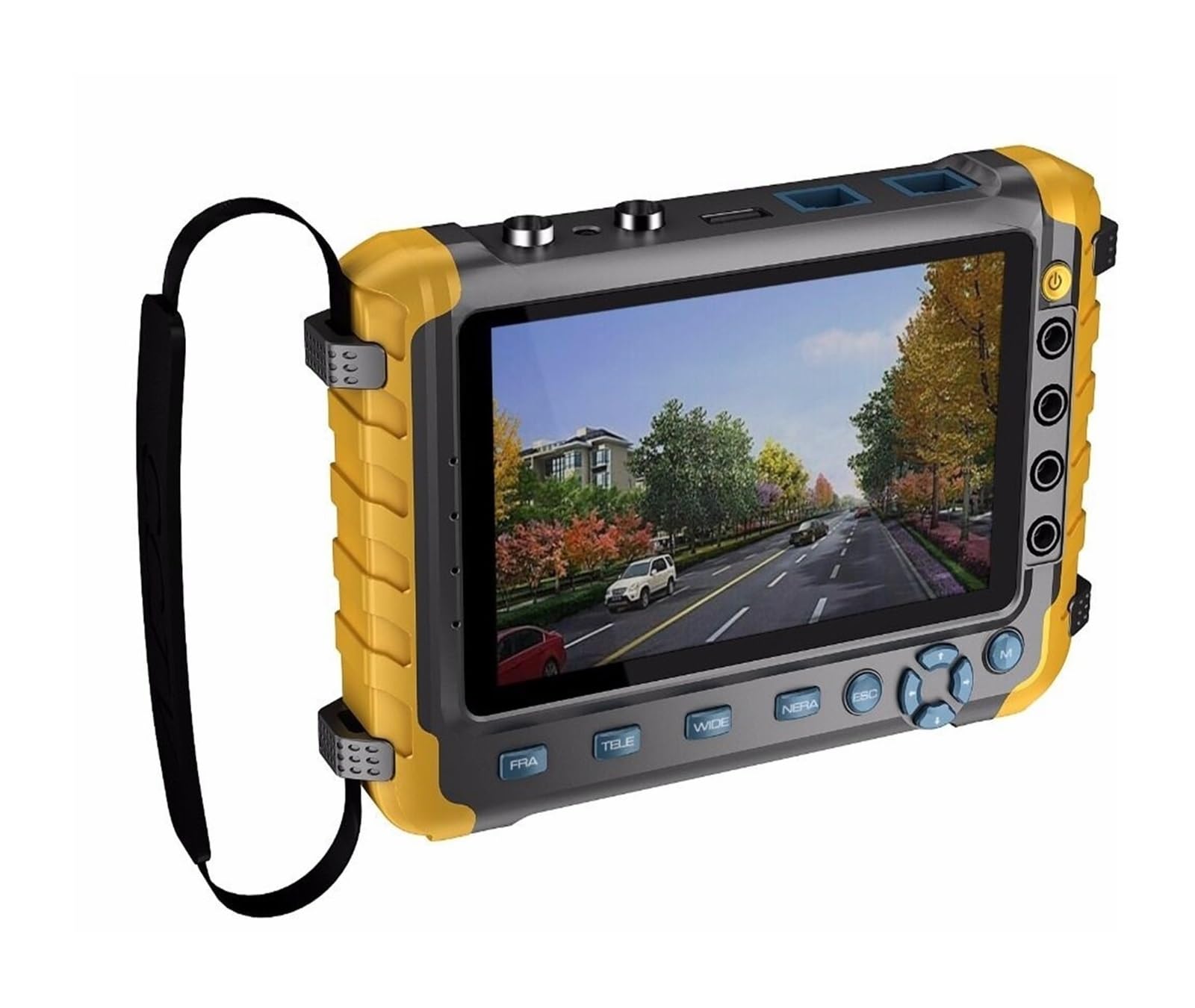 Tester CCTV, IV8W CCTV AHD/CVI/TVI CVBS Tester | Z CCTV Tester kamer CCTV Testery AHD z wejściem VGA Tester wideo CFTV Mini Monitor do testowania kamer CCTV i IP.