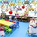 Hanging Swirls for Back To School Party Decorations - Pack of 46 | Back To School Decorations l School Ceiling Decor for Classroom | School Bus Themed Decorations | Back to School Hanging Decorations