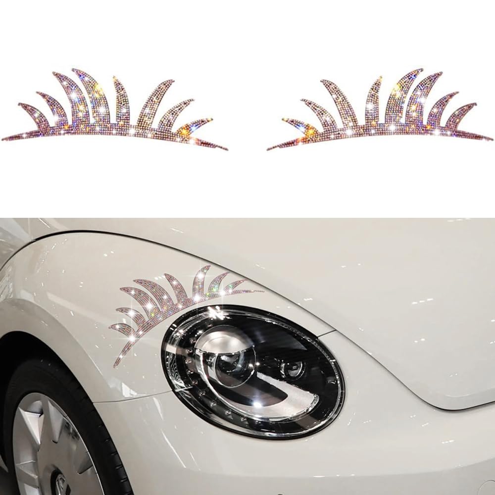 Autocollants Sourcils Pour Phares MINI Cooper F54 F55 F56 F57 R55 R56 - Noirs, PVC - Styling Voiture