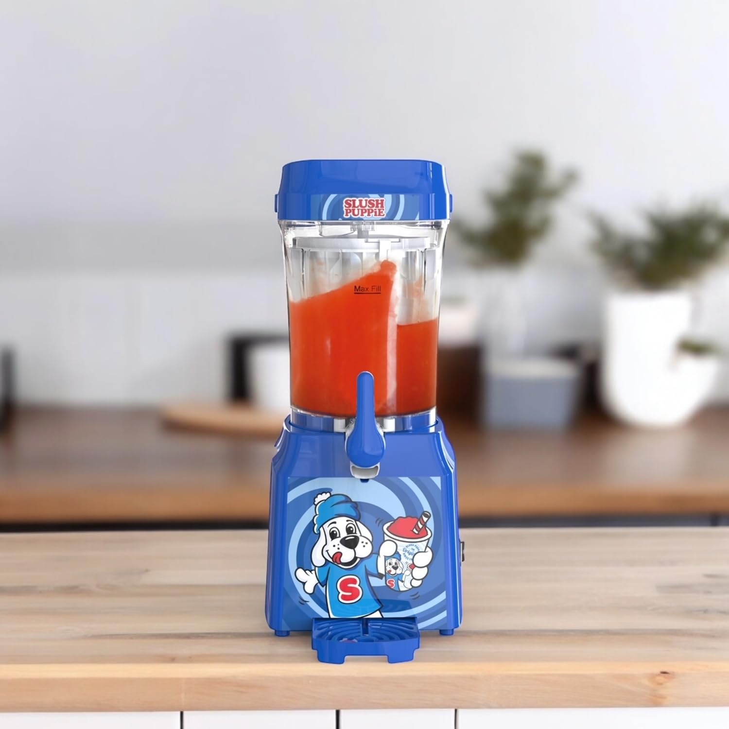 Macchina per granite Slush Puppie - 1 litro di divertimento ghiacciato con stile, macchina per granite portatile, per creare la propria granita di ghiaccio