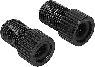 SPYMINNPOO 2 adaptadores de válvula Presta, converte Presta em Schrader, converte Presta em Schrader adaptador para bicicleta, conversor de válvula de bicicleta Presta para Schrader, adaptador de bomba de bicicleta à prova de desgaste