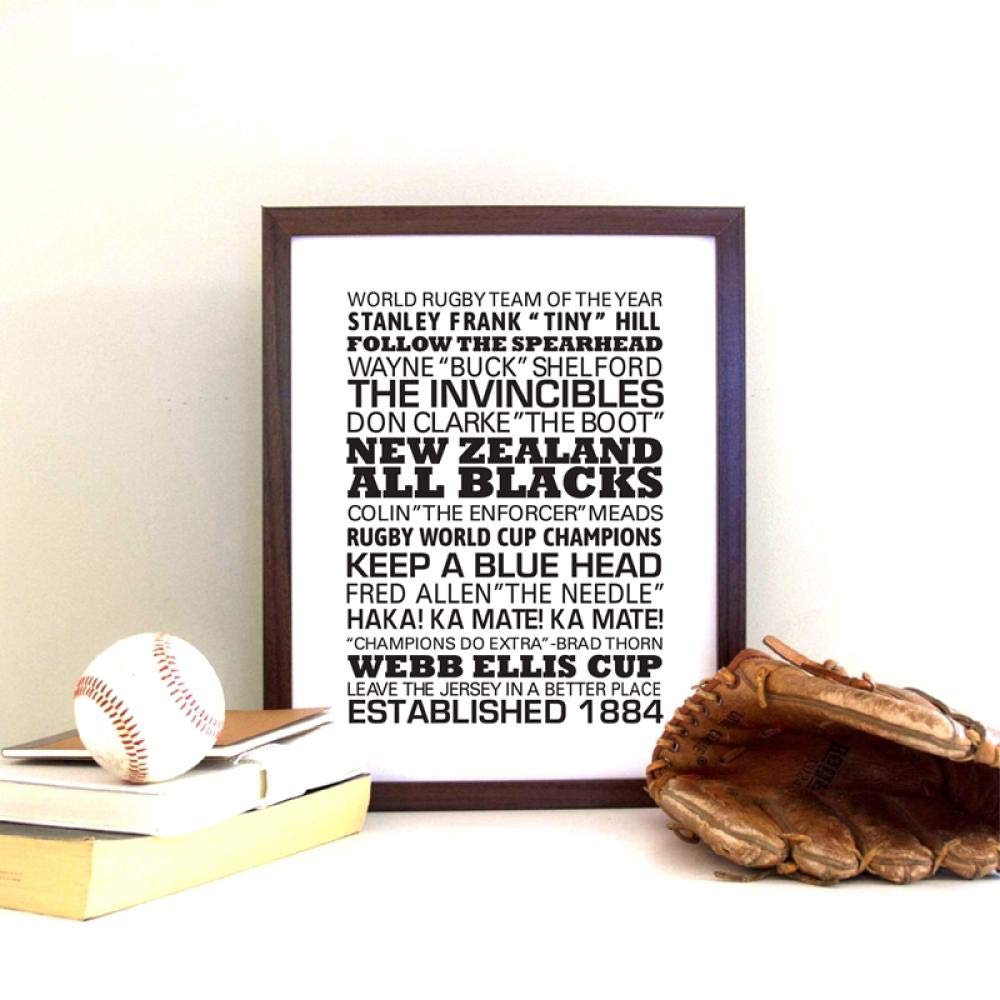 Amazon.co.jp: ニュージーランドオールブラックスラグビーキャンバス