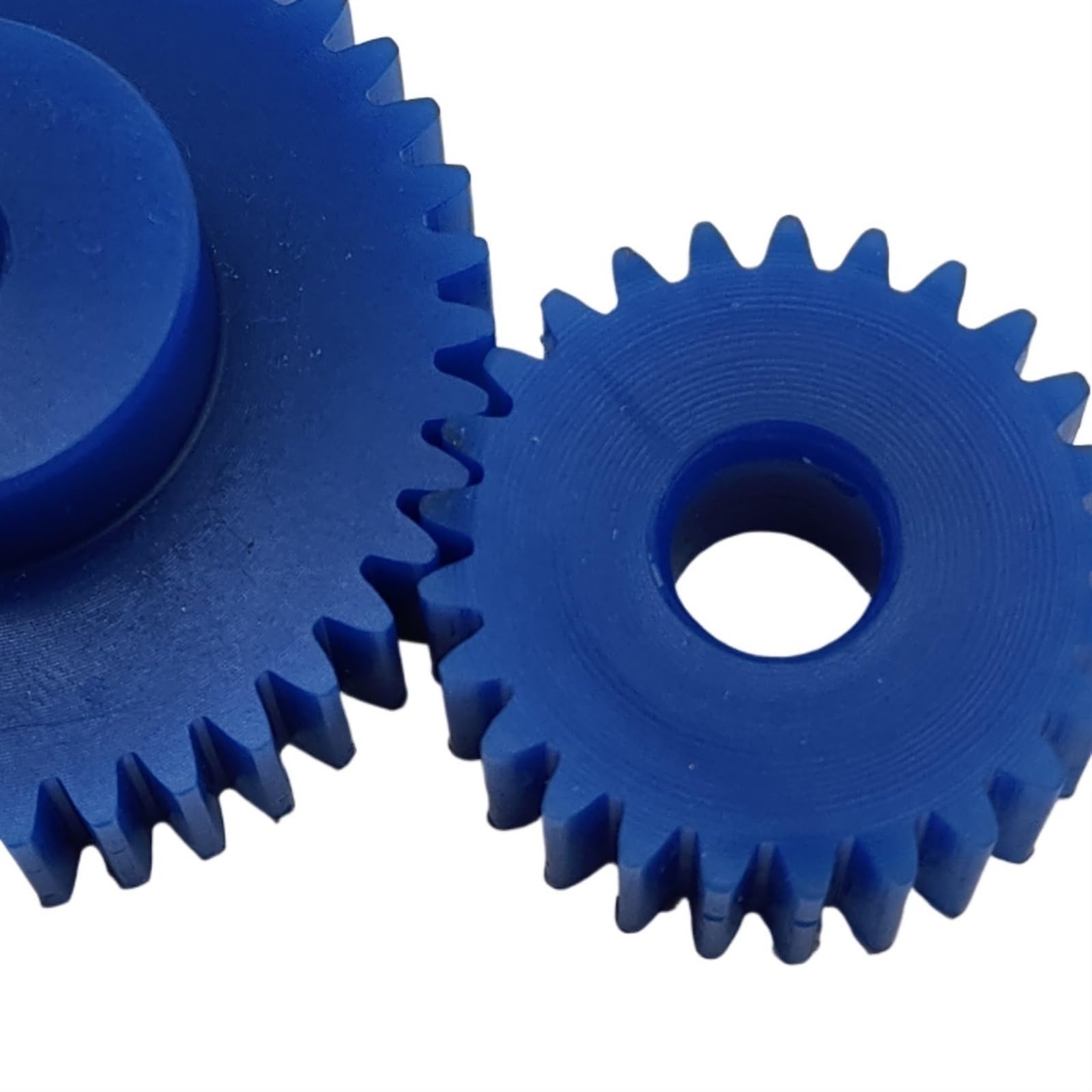 Kunststoff-Motorgetriebe, 1 Stück, blaues zylindrisches Nylon-Stirnrad, 8 mm Bohrung, Modul, Stufen-Stirnrad, m, 42 Zähne bis 120, gerade, Spindelritzel(90 Teeth)