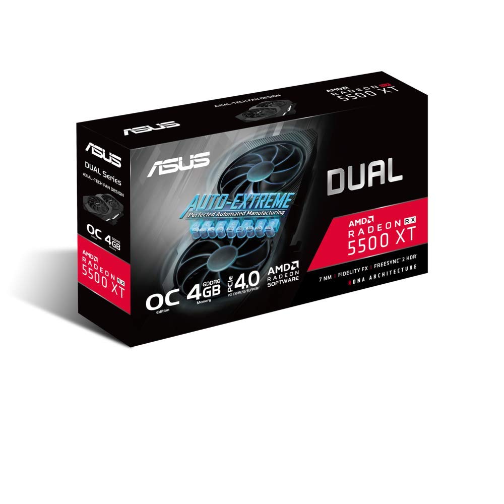 ASUS Radeon RX 5500 XT 4GB OC グラボ　GPU ASUS Radeon RX 5500 XT 4GB OC グラボ GPU