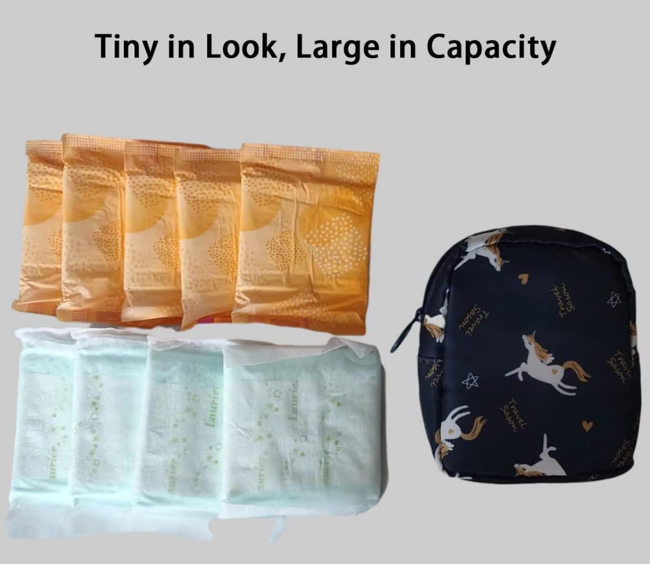 شنطة مكياج صغيرة للسفر منظم مستحضرات التجميل متعدد الوظائف حقي... - view 1