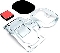 Vista 2 de Americruise - Soporte de placa Harley para CVO Electra Road Glide FLHTKSE FLHTCU FLHTCUL FLHTKL FLTRUSE (cromado)