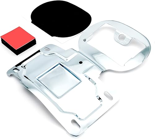 Miniatura 2 de Americruise - Soporte de placa Harley para CVO Electra Road Glide FLHTKSE FLHTCU FLHTCUL FLHTKL FLTRUSE (cromado)