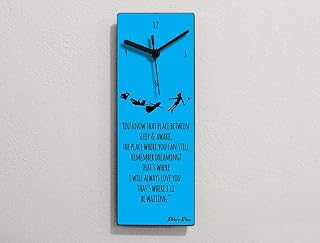 Peter Pan - You know that place between sleep & awake, the place where you can still remember dreaming ?. - Wall Clock