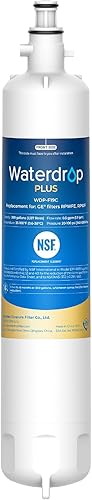 Waterdrop Plus WDP-F19C Reemplazo para GE RPWFE, RPWF (con CHIP) NSF 401 Filtro de agua para refrigerador, compatible con GFE28GBLTS, GFE28GSKSS,
