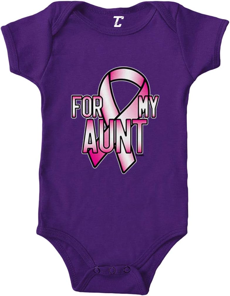 Tcombo for My Aunt - Breast Cancer Ribbon Bodysuit