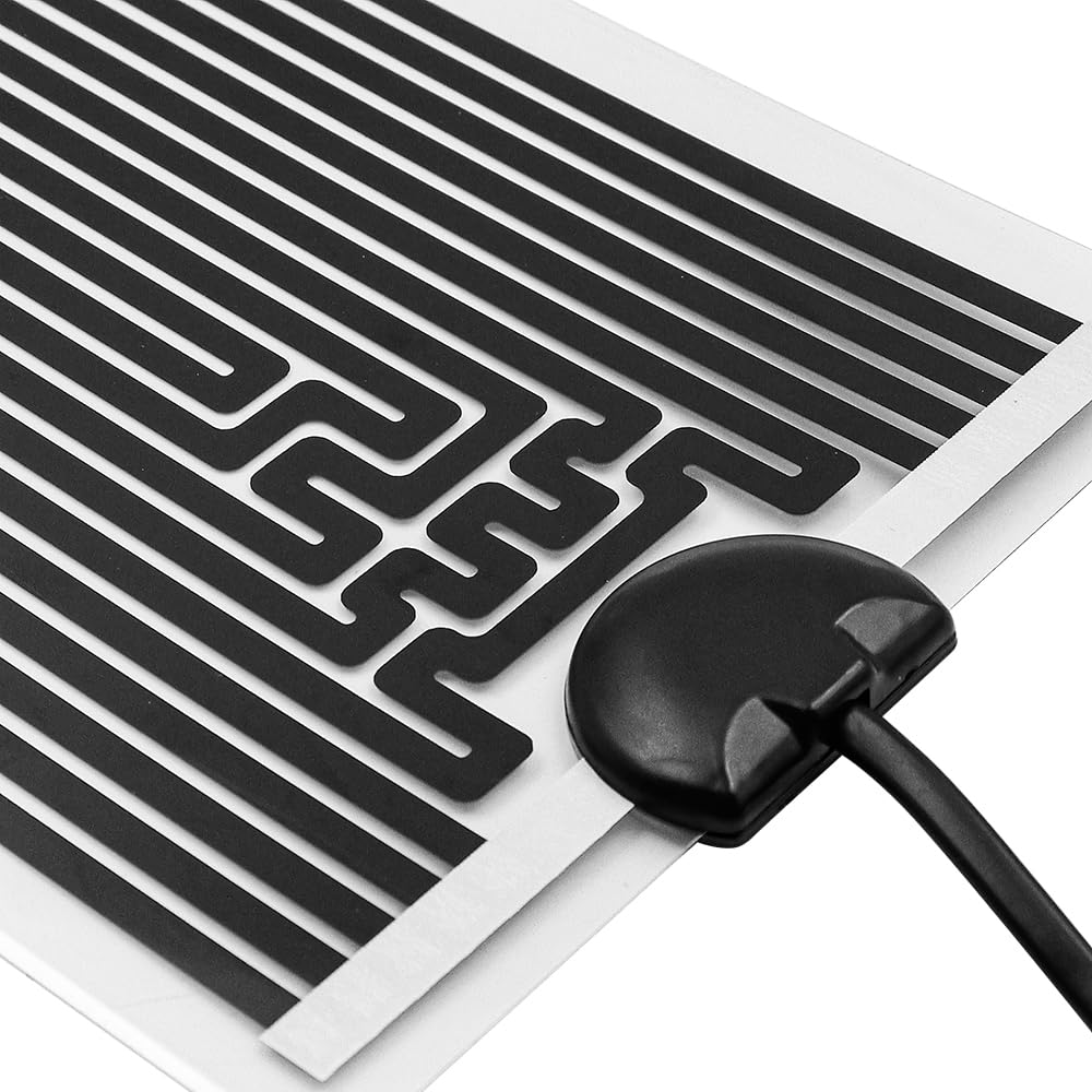 CENPEK Small Heat Mat 15x28cm 14W Heat Mat with Thermostat Temperature Control for Reptiles Snakes Lizards Geckos Spiders Caterpillars Aquarium Heating Pad - Image 4
