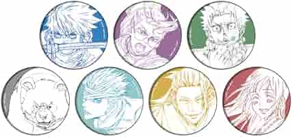 完売品　呪術廻戦　缶バッジ　全7種類　コンプリート　mappa 完売品 呪術廻戦 缶バッジ 全7種類 コンプリート mappa マッパ