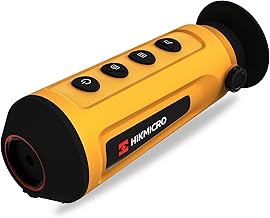 HIKMICRO BE07 Monoculaire d'imagerie thermique avec résolution IR 256 x 192, Monoculaire thermique dédié pour les courtes distances, la chasse et la surveillance.Léger thermique 25 Hz