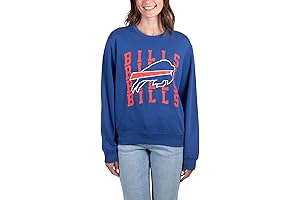 Buffalo Bills Women's Extra Soft Snow Fleece Long Sleeve Sweatshirt