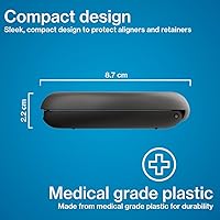 Vista 5 de Estuche para alineador y retenedor Invisalign, Porta retenedor Oso