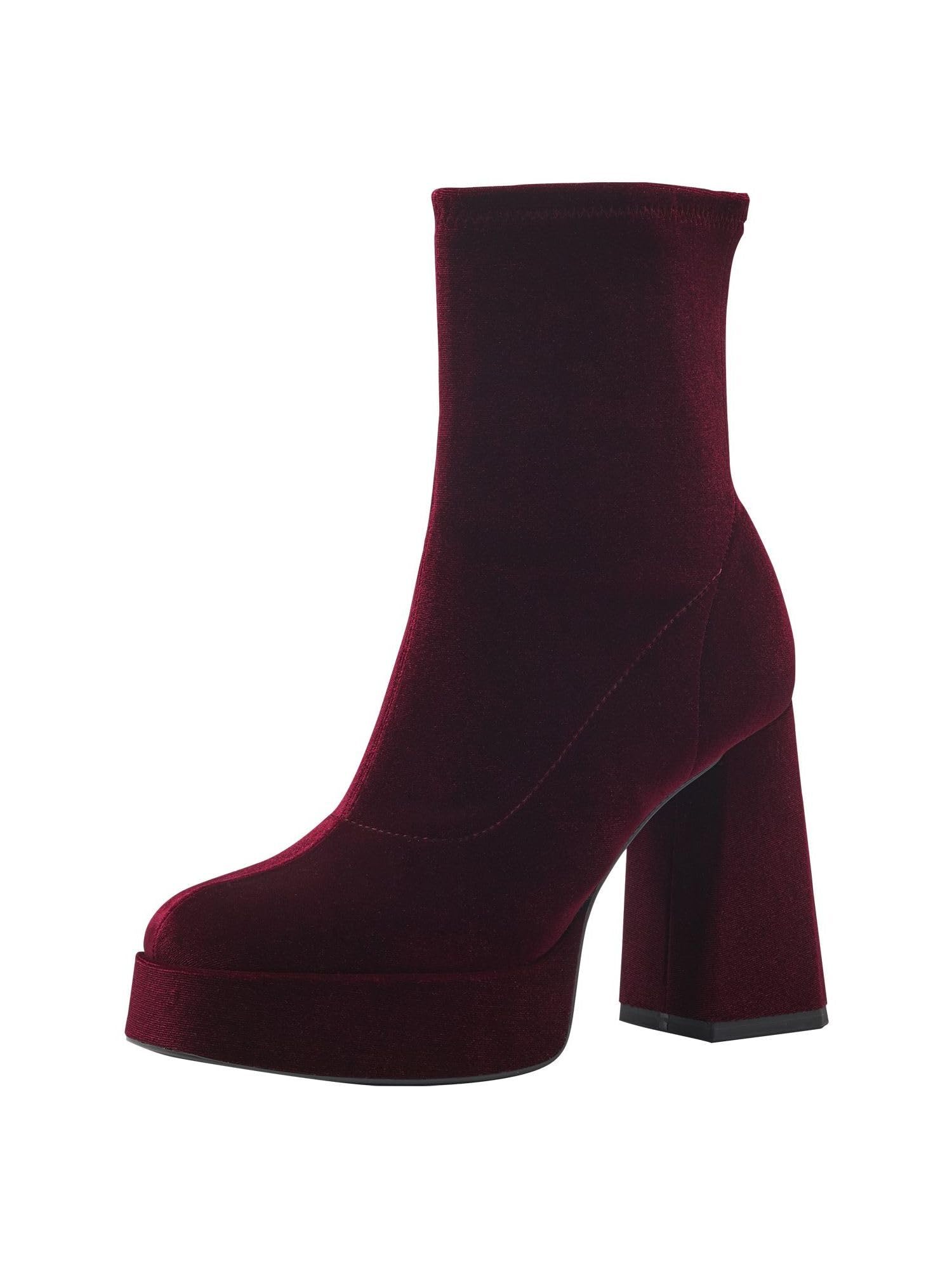 Tamaris Women's 1-1-25064-41 Fashion Boot, Merlot, 4.5 UK