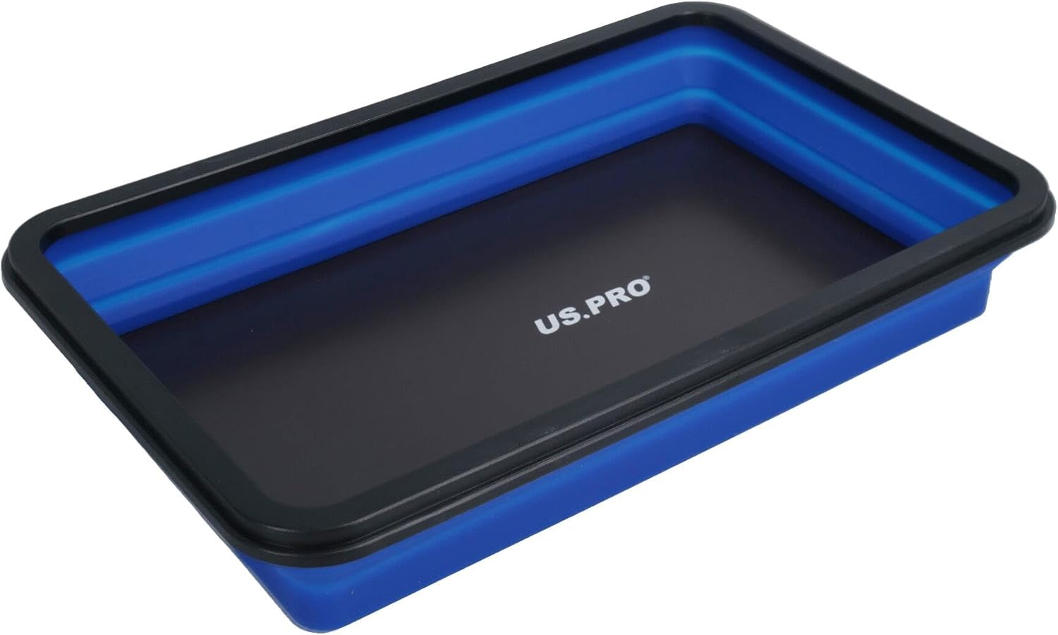 Magnetic Collapsible Rubber Parts Tray Storage Holder Container Oil Resistant 3pc