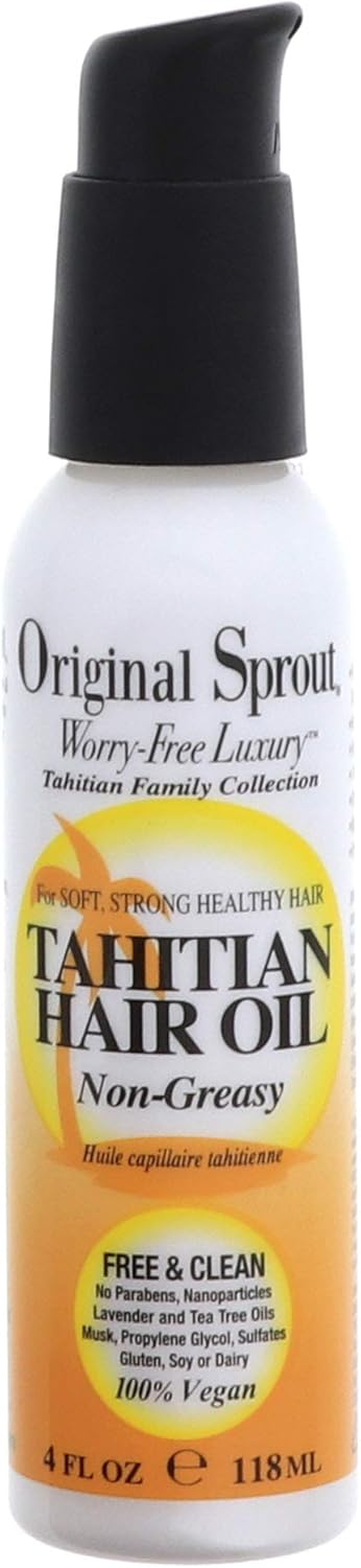 Amazon.com: Original Sprout Tahitian Hair Oil 118 ml by Original Sprout ...