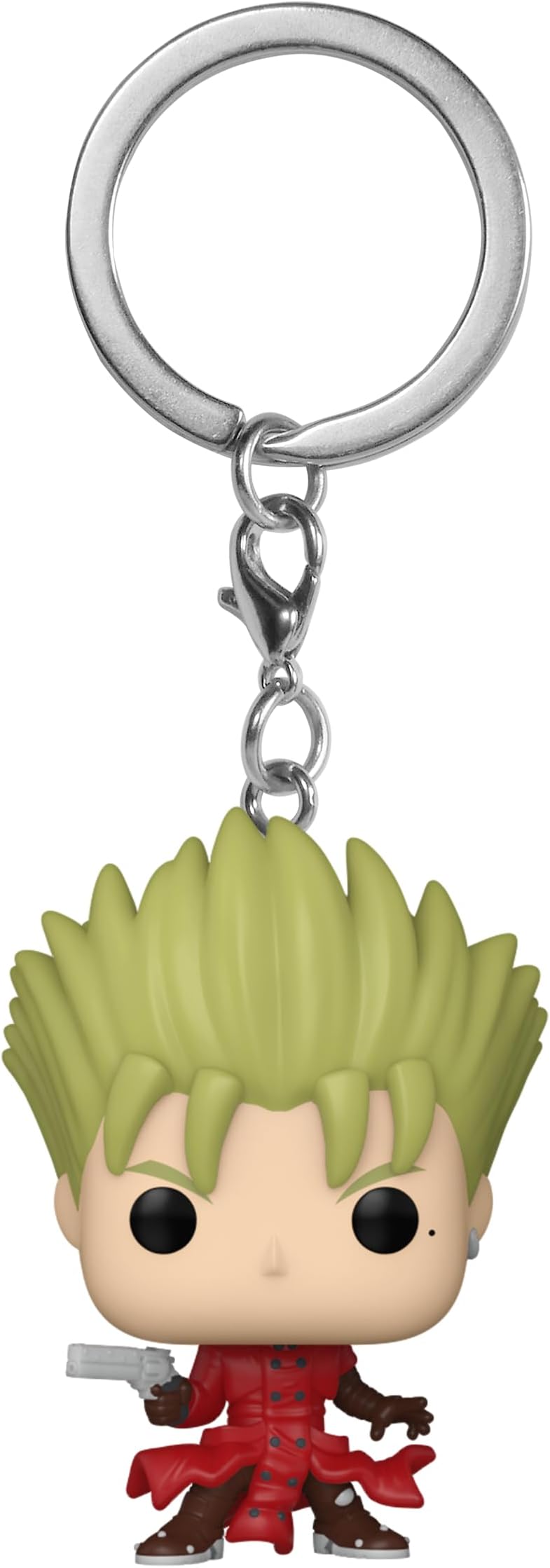 Funko POP! Keychain: Trigun - VASH The Stampede Novelty Keyring - Collectable Mini Figure - Stocking Filler - Gift Idea - Official Merchandise - Anime Fans - Backpack Decor