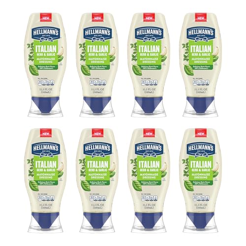 Hellmann's Mayonnaise Dressing 8 Count Italian Herb & Garlic for