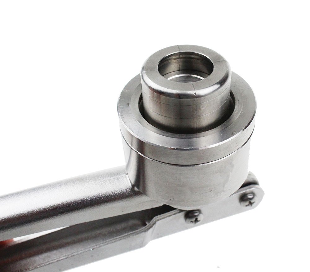 1 unid. Máquina de sellado manual de la máquina engarzadora de viales de acero inoxidable para prensar 20 mm sin tirar de las tapas