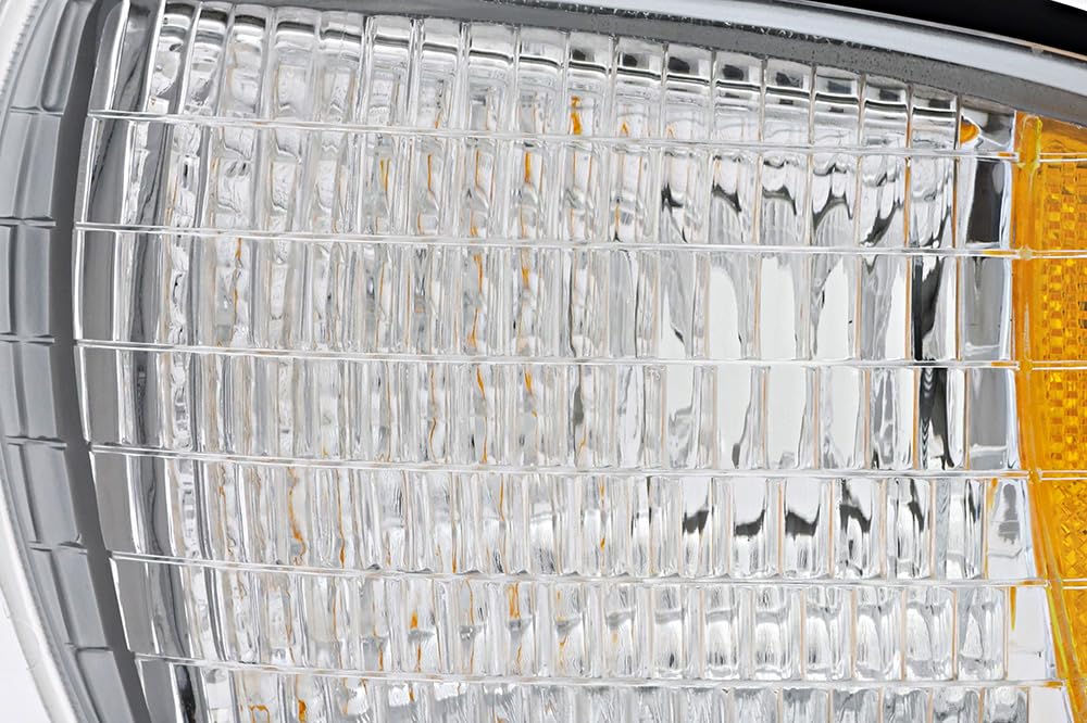 Compatible with Chevrolet Chevy Caprice,Impala,Buick Roadmaster 1991 1992 1993 1994 1995 1996/Oldsmobile Custom Cruiser 1991-1992 Corner Light Lamp Driver Left Side