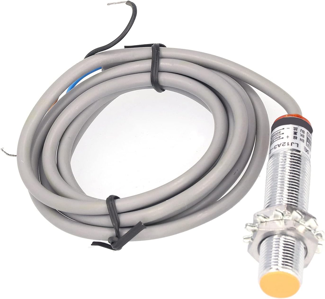 10Pcs Inductive PNP NO 3 Wire Proximity Sensor Power Accessories 6‑36VDC, for Machine Tool Limit, Detection, Counting