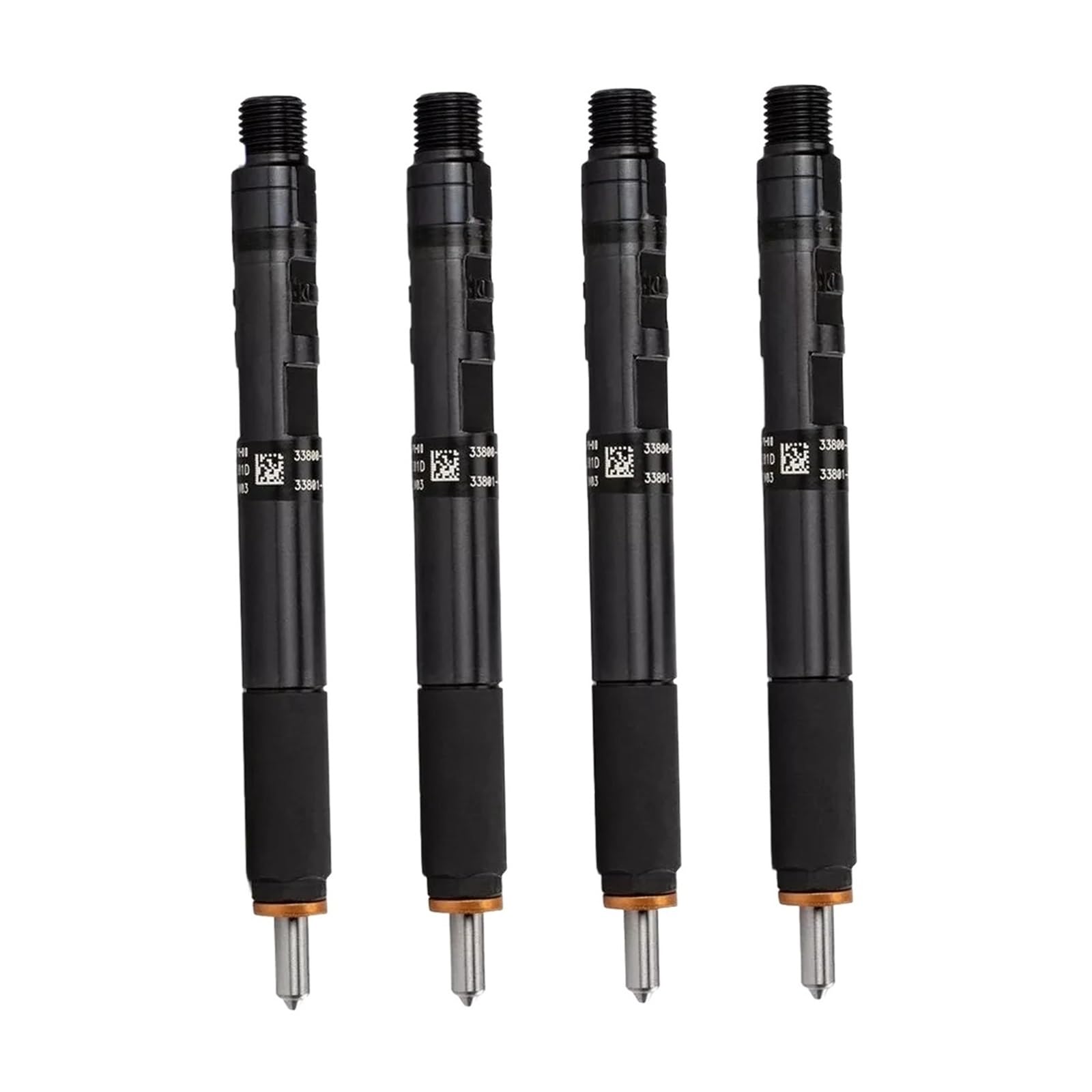 Zkhsdzou One Color Set Of 4 Fuel Diesel Injector Ejbr03701d 33801-4X810 33801-4X800 Compatible With Hyundai Terracan Kia Sedona Carnival 2.9 Crd