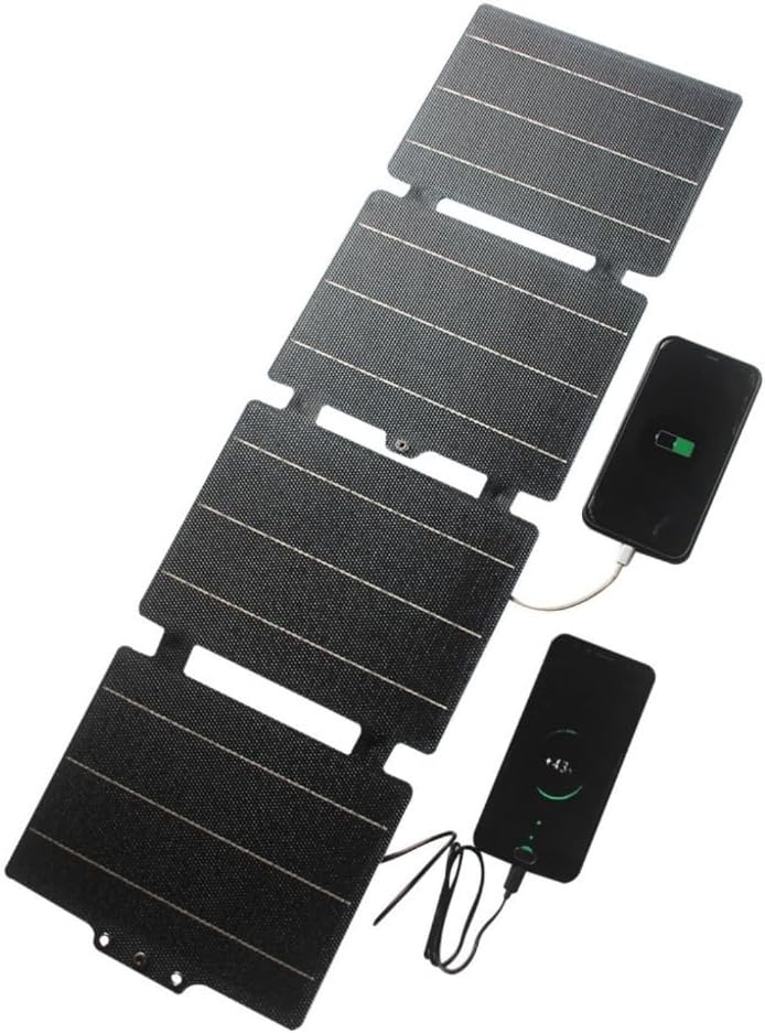 3Port Solar Charger 25W High Efficiency ETFE Panel for PowerBanks