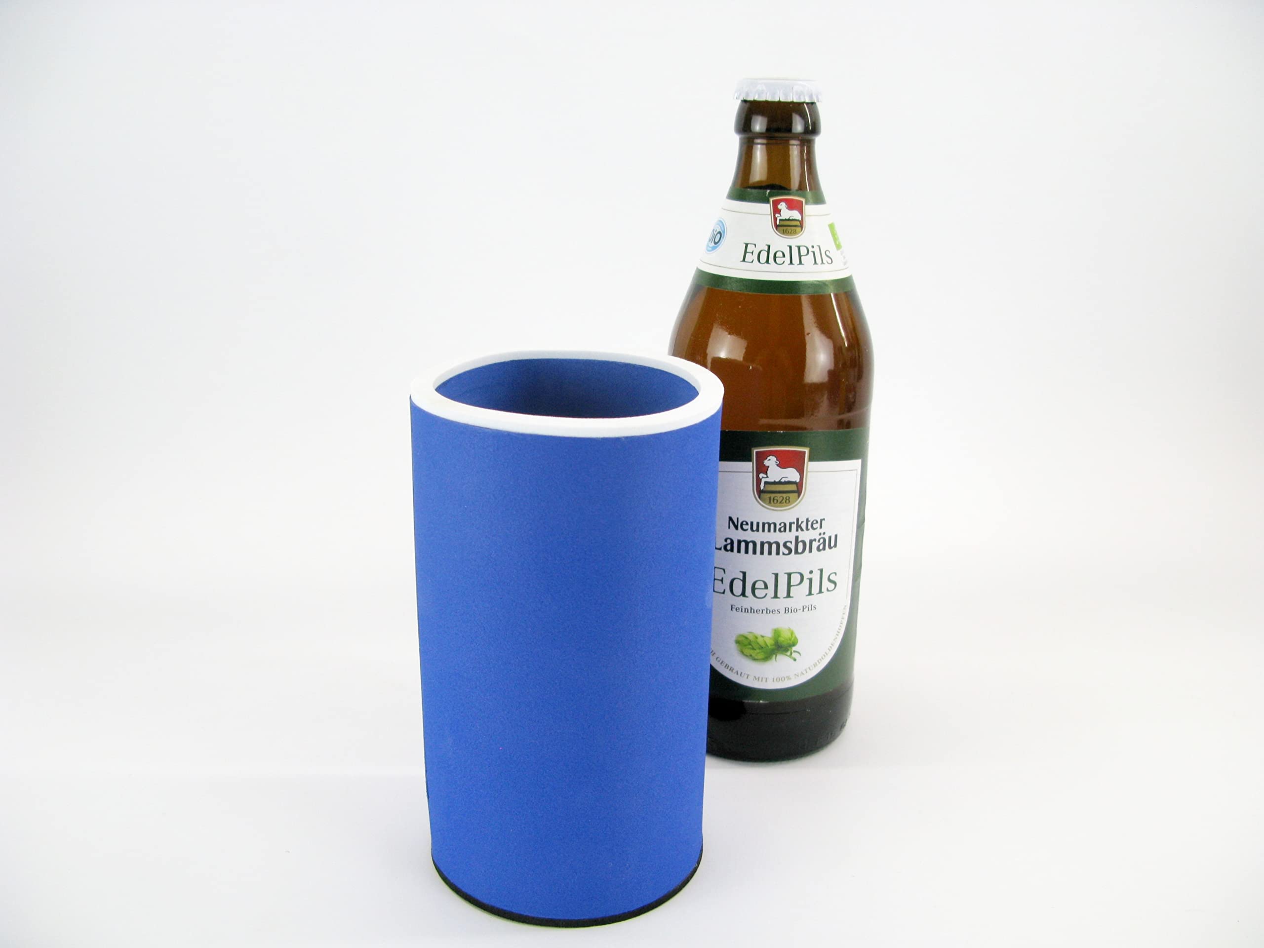 Lot de 6 bières bavaroises bleues - Pour toutes les bouteilles de bière standard de 0,5 l - Refroidisseur de bière - Refroidisseur de qualité 2023 (Lot de 6 bières bavaroises bleues)