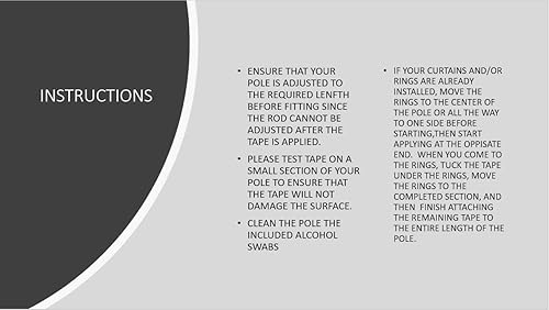 Miniatura 6 de Modtek El anillo de cortina y cortinas resuelve deslizantes los anillos de ducha y cortinas de que se enganchen, lo que permite que se deslicen