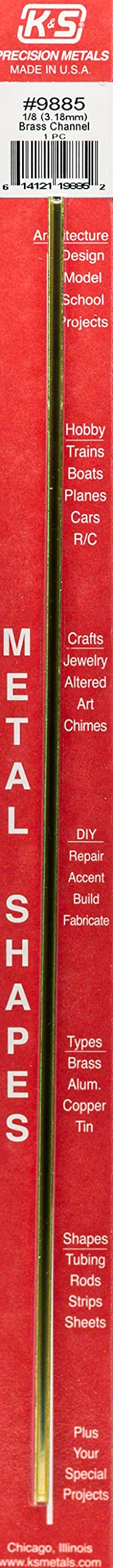 K&S Brass Channel - Durable & Stylish Raw Material -5 K&S Brass Channel - Durable & Stylish Raw Material -5