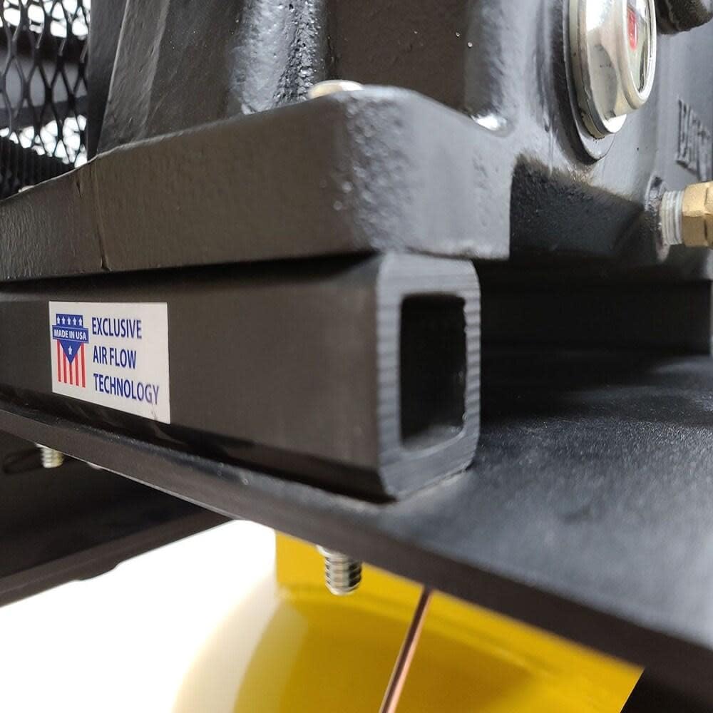 10 HP Quiet Air Compressor, Vertical, 1 PH, 80-Gallon, Industrial Plus Series, Model ESP10V080V1 by EMAX Compressor