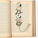 Handmade Crochet Floral Bookmark - Perfect for Mother's Day, Planners, and Book Clubs - Unique Gift for Mom and Book Lovers