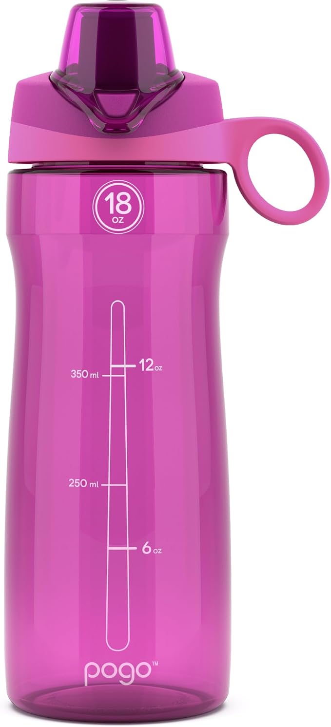 Pogo Fuchsia Chug Lid Water Bottle